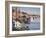 The Fleur de Lampaul and Small Boat in Harbour at Saint Vaast La Hougue, Cotentin Peninsula, France-Julian Elliott-Framed Photographic Print