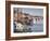 The Fleur de Lampaul and Small Boat in Harbour at Saint Vaast La Hougue, Cotentin Peninsula, France-Julian Elliott-Framed Photographic Print