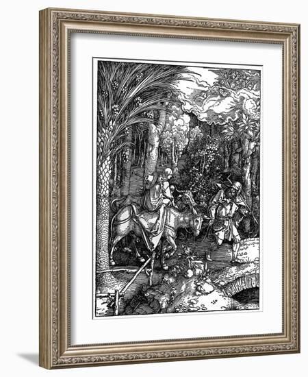 The Flight into Egypt, 1502-1505-Albrecht Durer-Framed Giclee Print