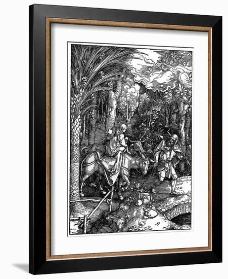 The Flight into Egypt, 1502-1505-Albrecht Durer-Framed Giclee Print