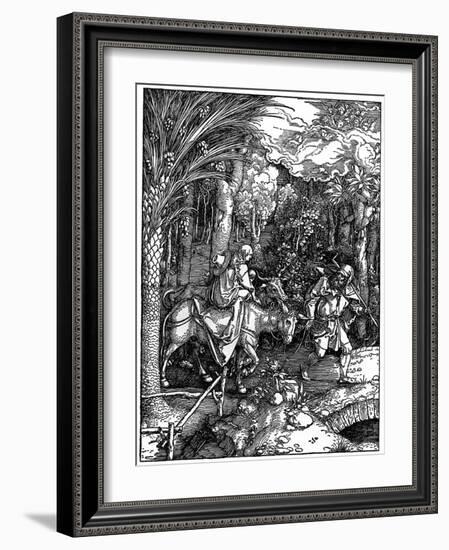 The Flight into Egypt, 1502-1505-Albrecht Durer-Framed Giclee Print