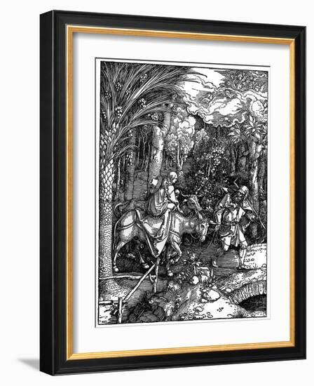 The Flight into Egypt, 1502-1505-Albrecht Durer-Framed Giclee Print