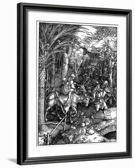 The Flight into Egypt, 1502-1505-Albrecht Durer-Framed Giclee Print