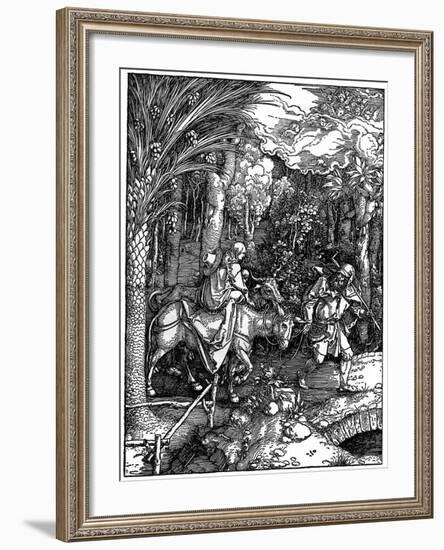 The Flight into Egypt, 1502-1505-Albrecht Durer-Framed Giclee Print