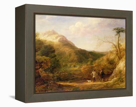 The Flight into Egypt, 1841-John Linnell-Framed Premier Image Canvas