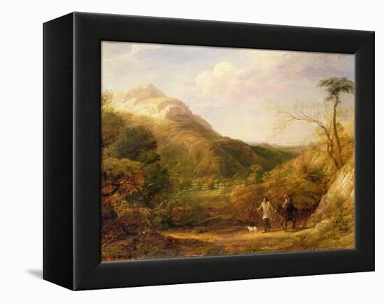 The Flight into Egypt, 1841-John Linnell-Framed Premier Image Canvas