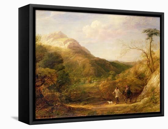 The Flight into Egypt, 1841-John Linnell-Framed Premier Image Canvas