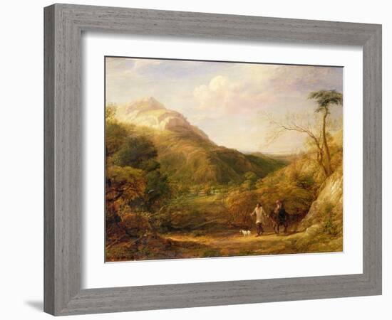 The Flight into Egypt, 1841-John Linnell-Framed Giclee Print