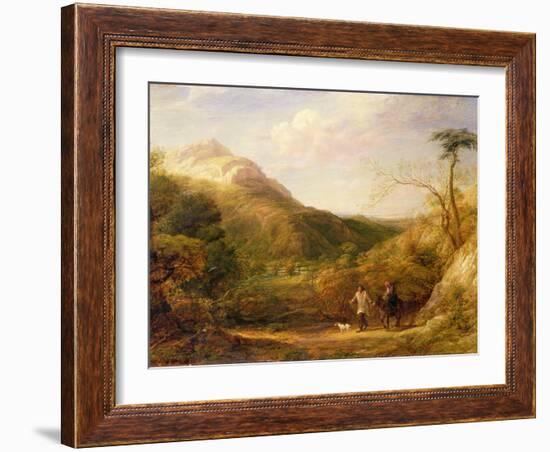 The Flight into Egypt, 1841-John Linnell-Framed Giclee Print