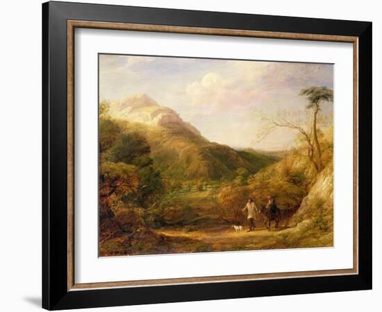 The Flight into Egypt, 1841-John Linnell-Framed Giclee Print