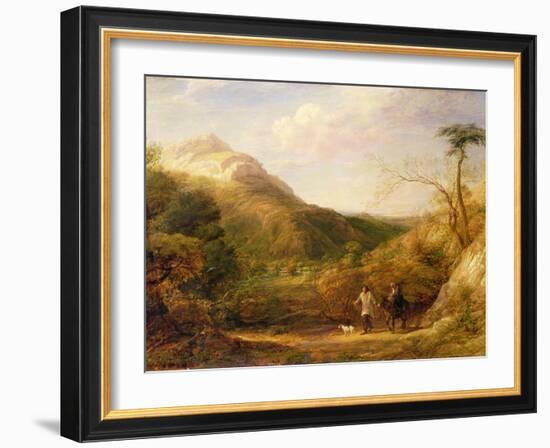 The Flight into Egypt, 1841-John Linnell-Framed Giclee Print