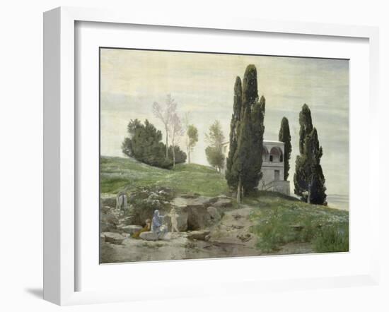 The Flight into Egypt, 1868-Arnold Böcklin-Framed Giclee Print