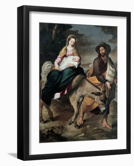 The Flight into Egypt, Between 1645 and 1649-Bartolomé Estebàn Murillo-Framed Giclee Print