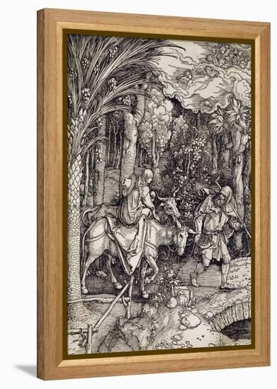 The Flight into Egypt, C.1500-Albrecht Dürer-Framed Premier Image Canvas