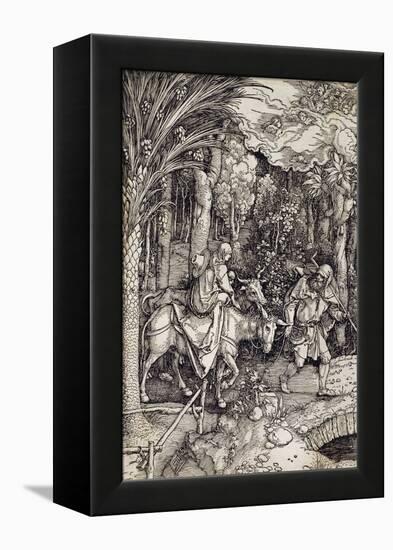 The Flight into Egypt, C.1500-Albrecht Dürer-Framed Premier Image Canvas