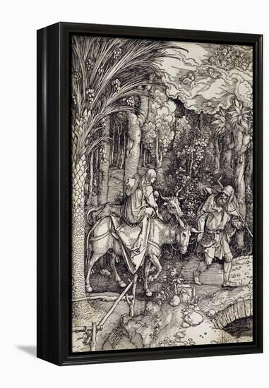 The Flight into Egypt, C.1500-Albrecht Dürer-Framed Premier Image Canvas