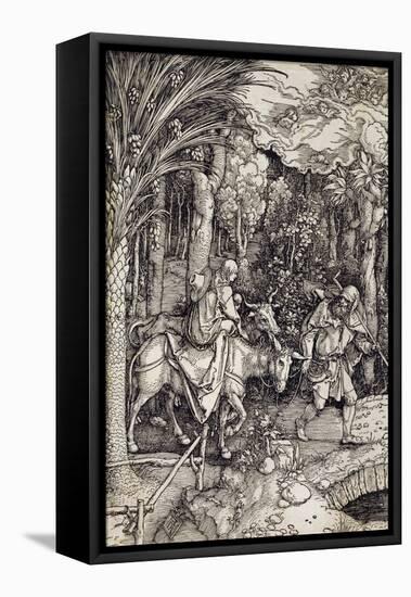 The Flight into Egypt, C.1500-Albrecht Dürer-Framed Premier Image Canvas