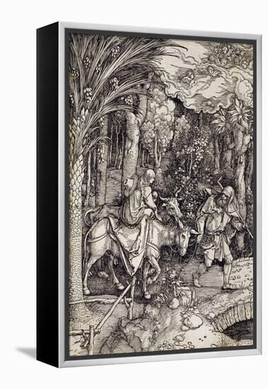 The Flight into Egypt, C.1500-Albrecht Dürer-Framed Premier Image Canvas