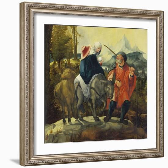 The Flight into Egypt, C. 1525-30-Wolf Huber-Framed Giclee Print