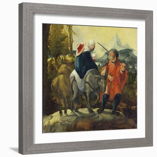 The Flight into Egypt, C. 1525-30-Wolf Huber-Framed Giclee Print