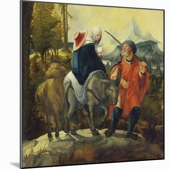 The Flight into Egypt, C. 1525-30-Wolf Huber-Mounted Giclee Print