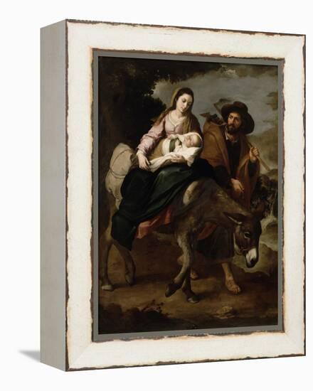 The Flight into Egypt, c.1647/50-Bartolome Esteban Murillo-Framed Premier Image Canvas