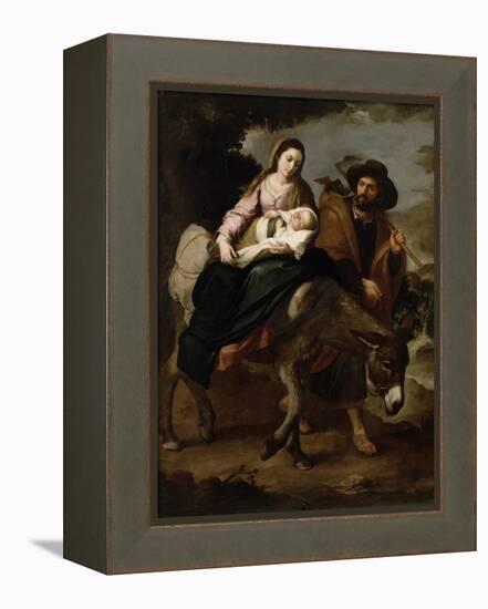 The Flight into Egypt, c.1647/50-Bartolome Esteban Murillo-Framed Premier Image Canvas