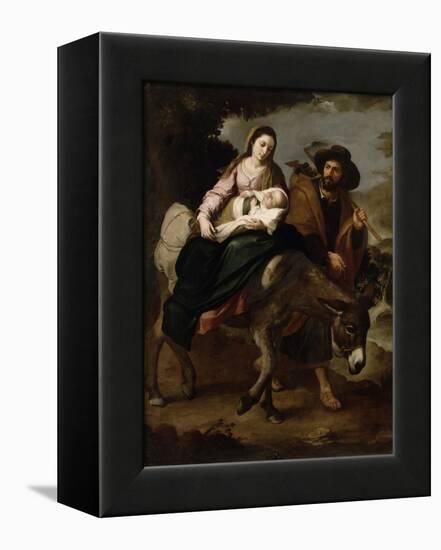 The Flight into Egypt, c.1647/50-Bartolome Esteban Murillo-Framed Premier Image Canvas