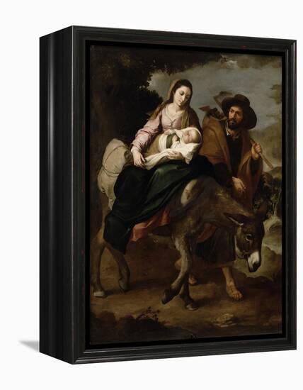 The Flight into Egypt, c.1647/50-Bartolome Esteban Murillo-Framed Premier Image Canvas