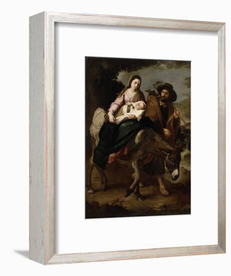 The Flight into Egypt, c.1647/50-Bartolome Esteban Murillo-Framed Premium Giclee Print