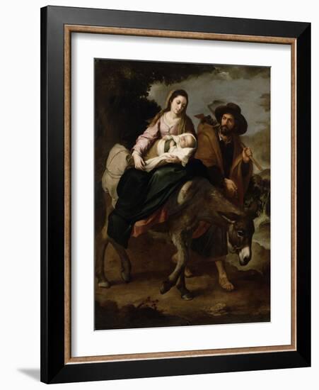 The Flight into Egypt, c.1647/50-Bartolome Esteban Murillo-Framed Giclee Print