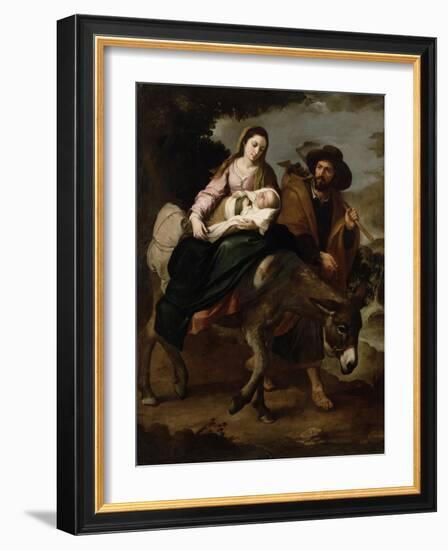 The Flight into Egypt, c.1647/50-Bartolome Esteban Murillo-Framed Giclee Print