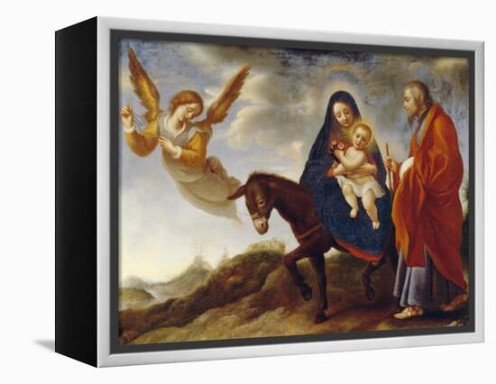 The Flight into Egypt, c.1648/50-Carlo Dolci-Framed Premier Image Canvas