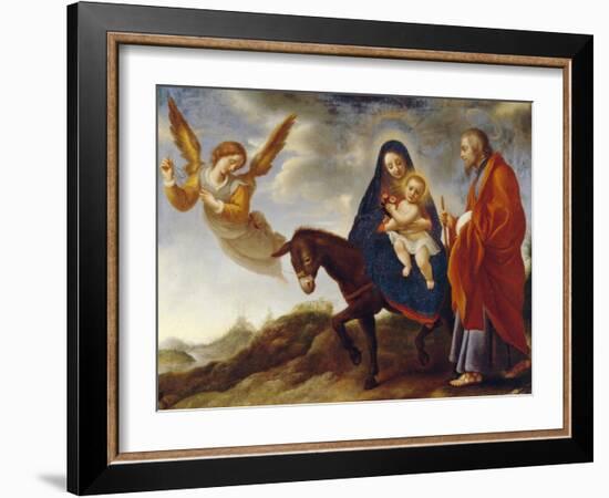 The Flight into Egypt, c.1648/50-Carlo Dolci-Framed Giclee Print