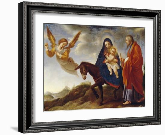 The Flight into Egypt, c.1648/50-Carlo Dolci-Framed Giclee Print