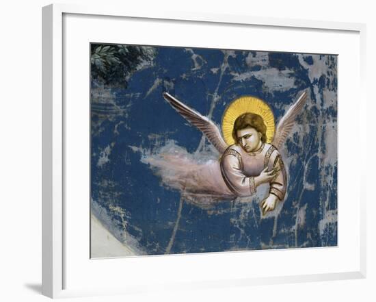 The Flight into Egypt, Detail-Giotto di Bondone-Framed Giclee Print