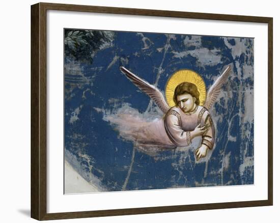 The Flight into Egypt, Detail-Giotto di Bondone-Framed Giclee Print