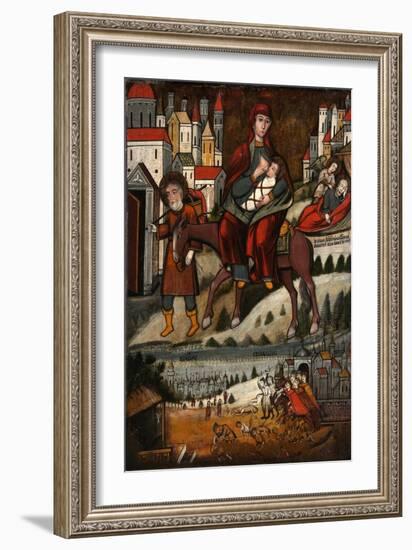 The Flight into Egypt, Early 17th C-null-Framed Giclee Print