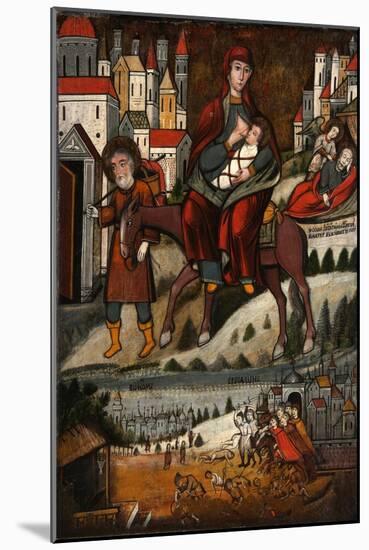 The Flight into Egypt, Early 17th C-null-Mounted Giclee Print