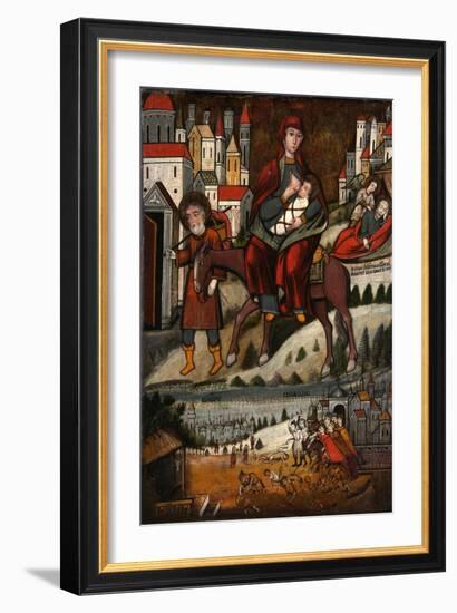 The Flight into Egypt, Early 17th C-null-Framed Giclee Print