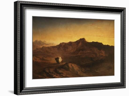 The Flight into Egypt-John Martin-Framed Giclee Print