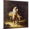The Flight into Egypt-Gerrit or Gerard Dou-Mounted Giclee Print