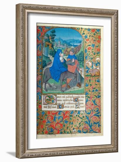 The Flight into Egypt-French School-Framed Giclee Print