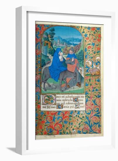 The Flight into Egypt-French School-Framed Giclee Print