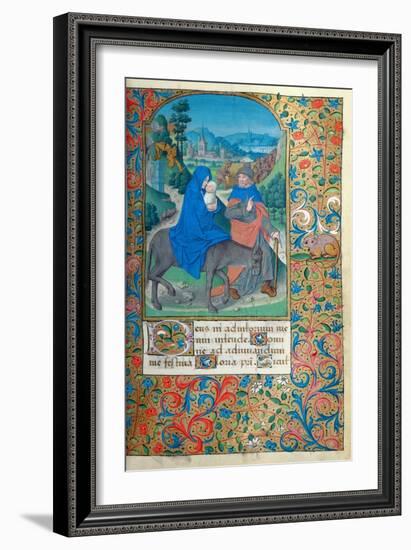 The Flight into Egypt-French School-Framed Giclee Print