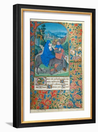 The Flight into Egypt-French School-Framed Giclee Print