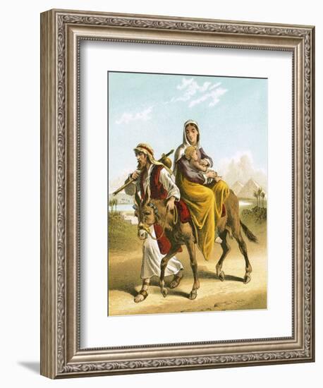 The Flight into Egypt-English-Framed Giclee Print