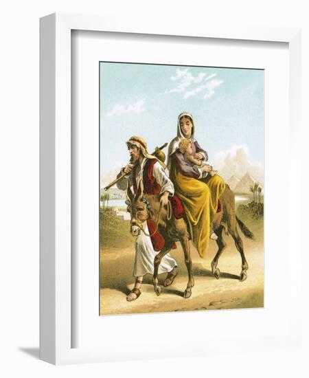 The Flight into Egypt-English-Framed Giclee Print