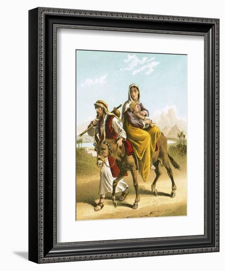 The Flight into Egypt-English-Framed Giclee Print