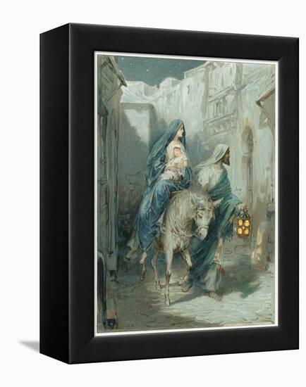 The Flight into Egypt-Ambrose Dudley-Framed Premier Image Canvas